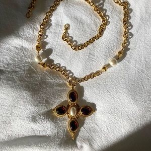 Vintage Cross Necklace